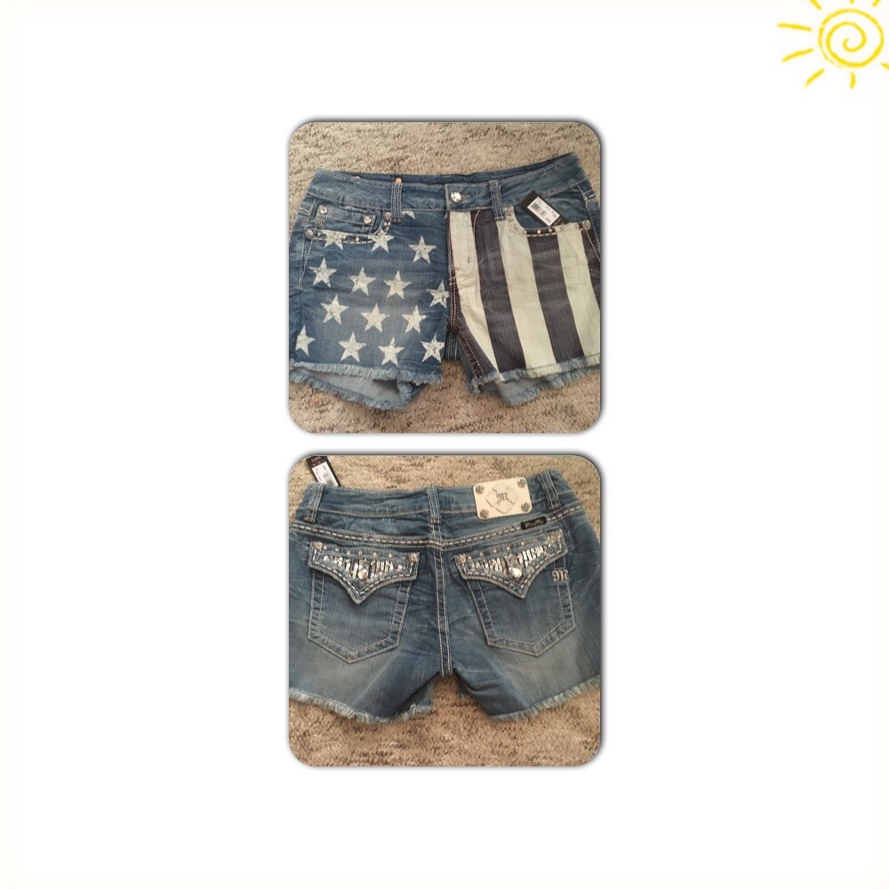Miss me not shorts brand new with tags .